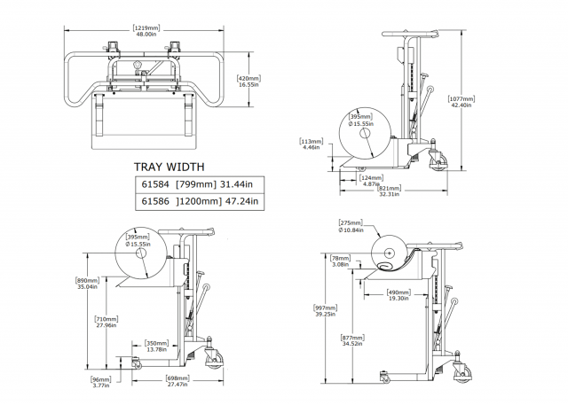 Standard Plus Roll Lifter 